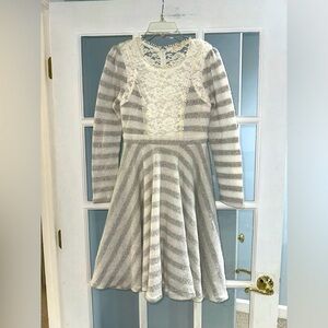Anthropologie Ryu Dress Lace Sweater Boho Long Sleeve Cottage Core Sz S
Quality